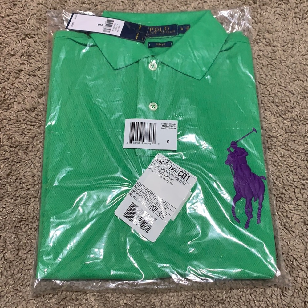 NWT men’s slim fit polo